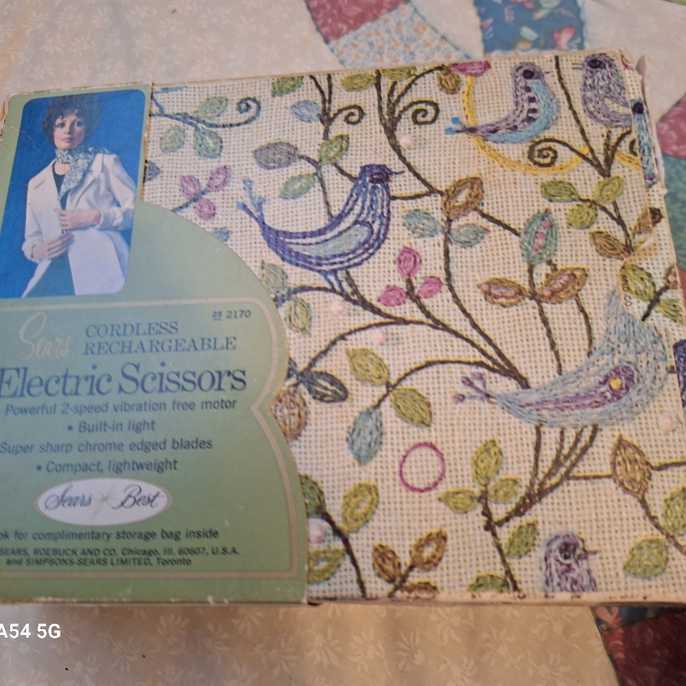 Vintage electric scissors